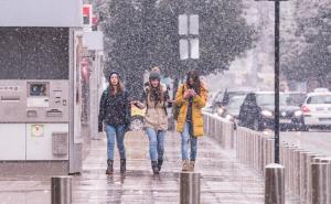 Večeras stižu sniježne padavine: Kakvo će nam vrijeme biti u narednim danima